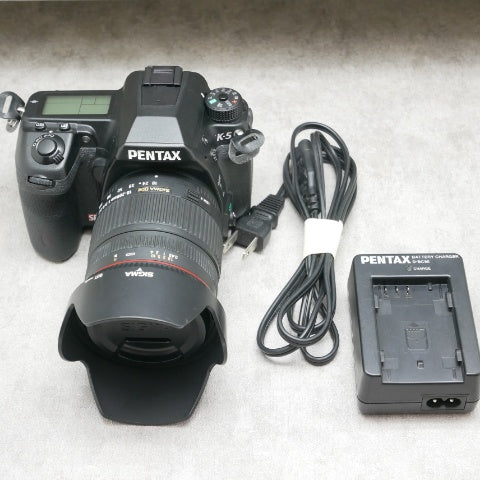 Pentax K-5ii / Sigma 18-200mm レンズPentaxバッテリー