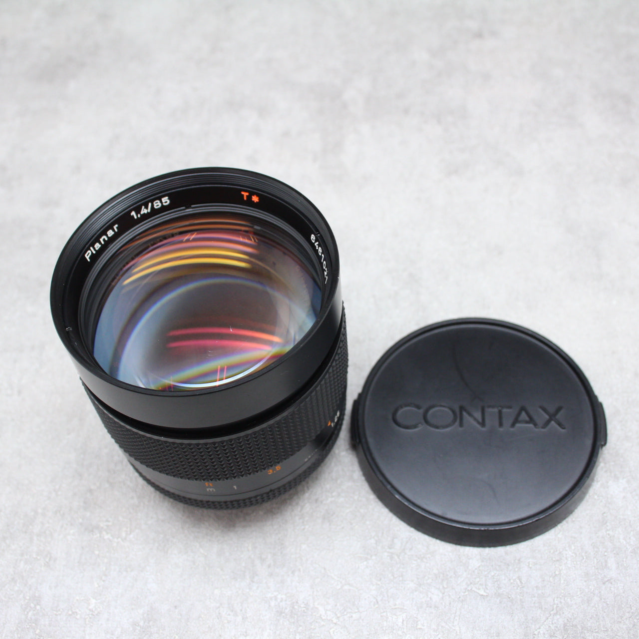 中古品 CONTAX Carl Zeiss Planar T* 85mm F1.4 AEG【1月14日(土)のYouTube生配信でご紹介】