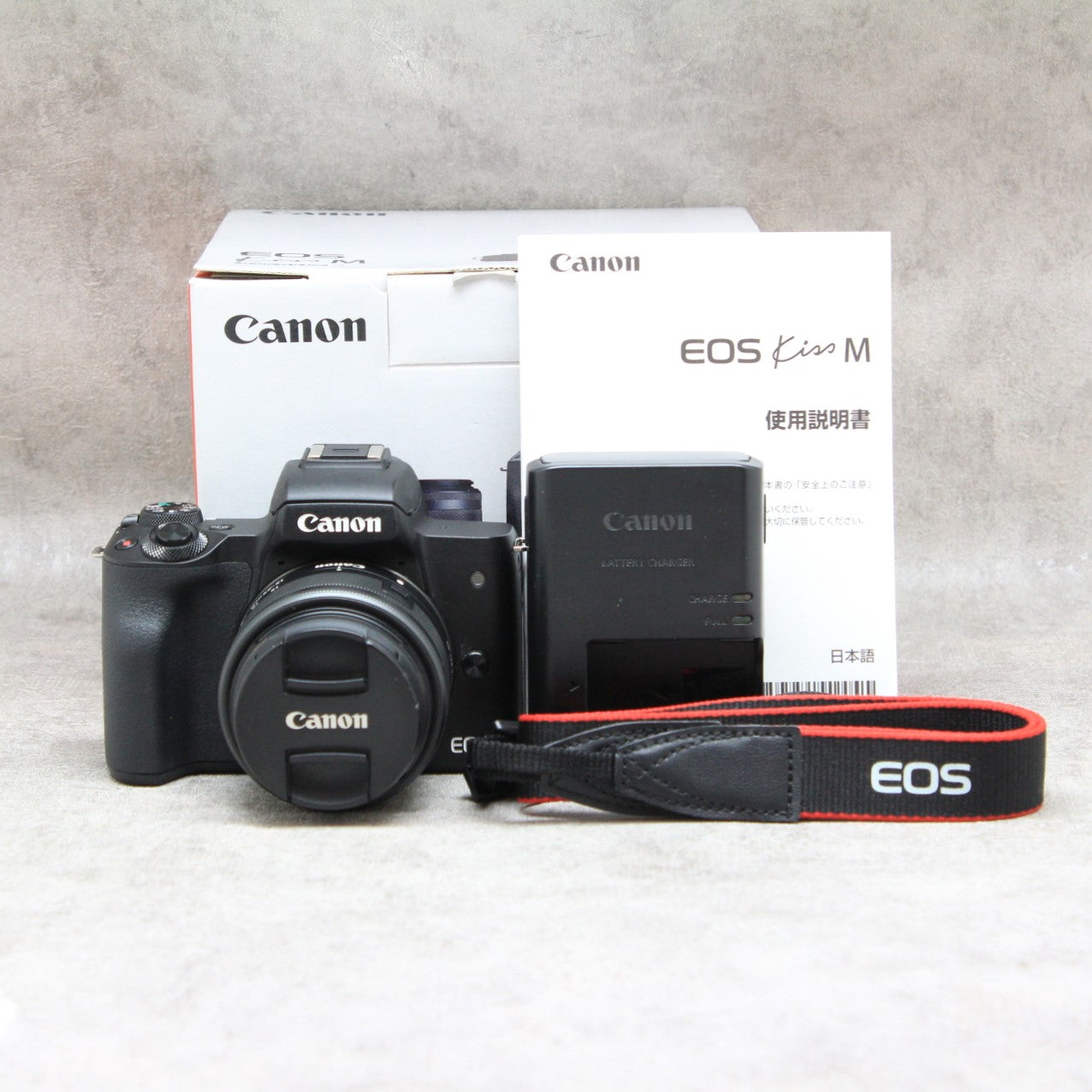 中古品 Canon EOS Kiss M 標準レンズキット ハヤト商会 – サトカメ