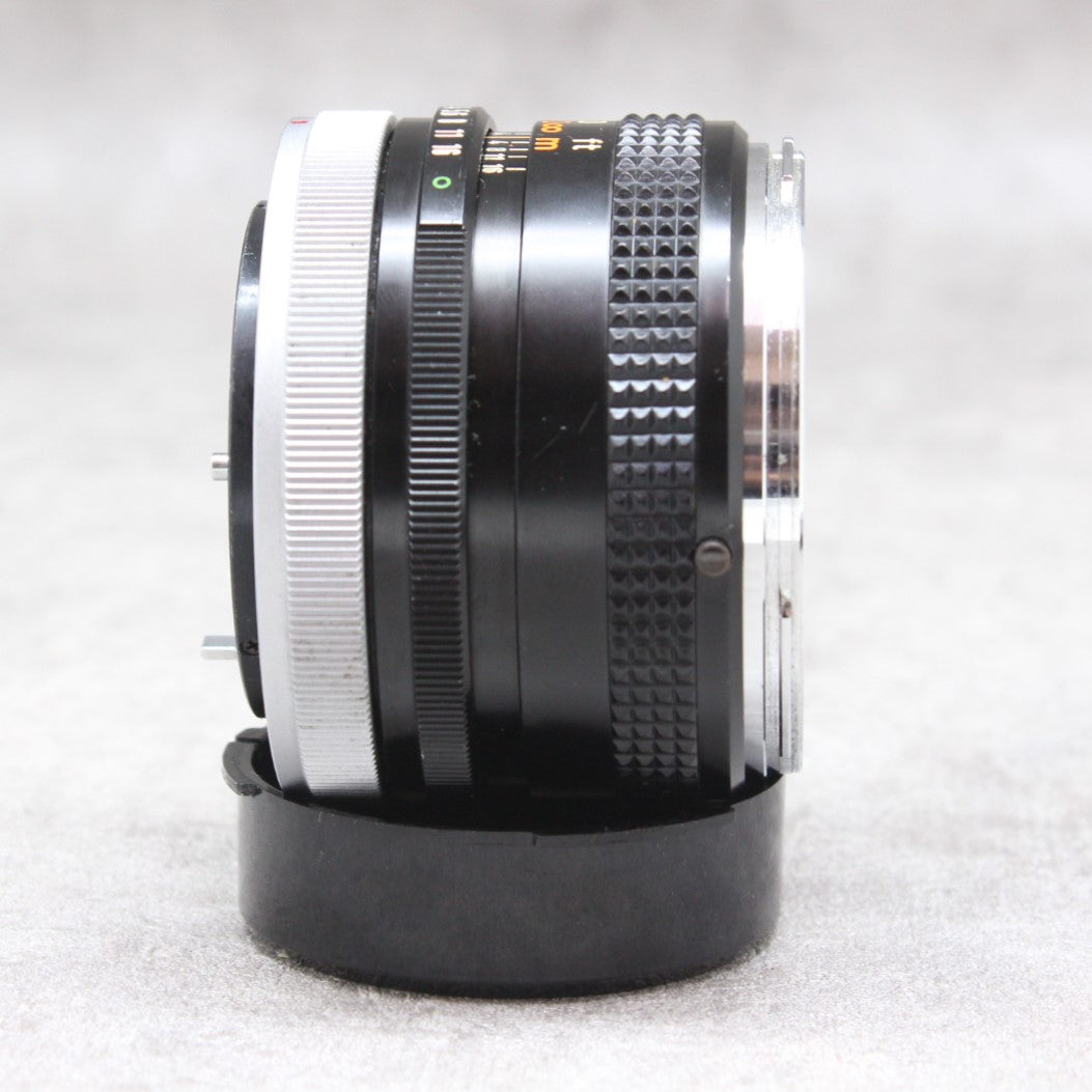 中古品 Canon FD 50mm F1.8 ※2月26日(日)のYouTube生