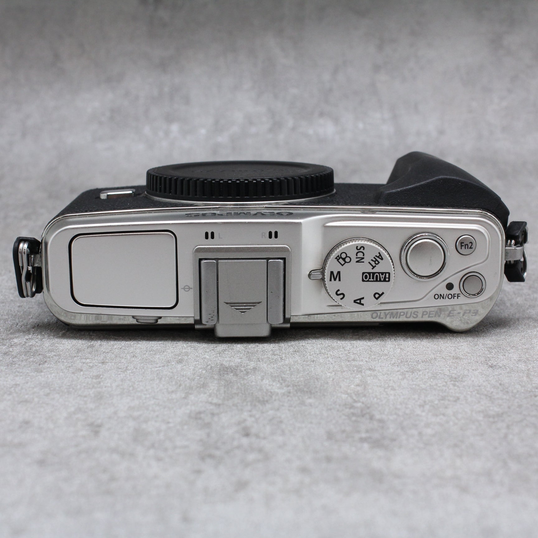 中古品 OLYMPUS PEN E-P3 ボディ シルバー アダプターSuper Multi 