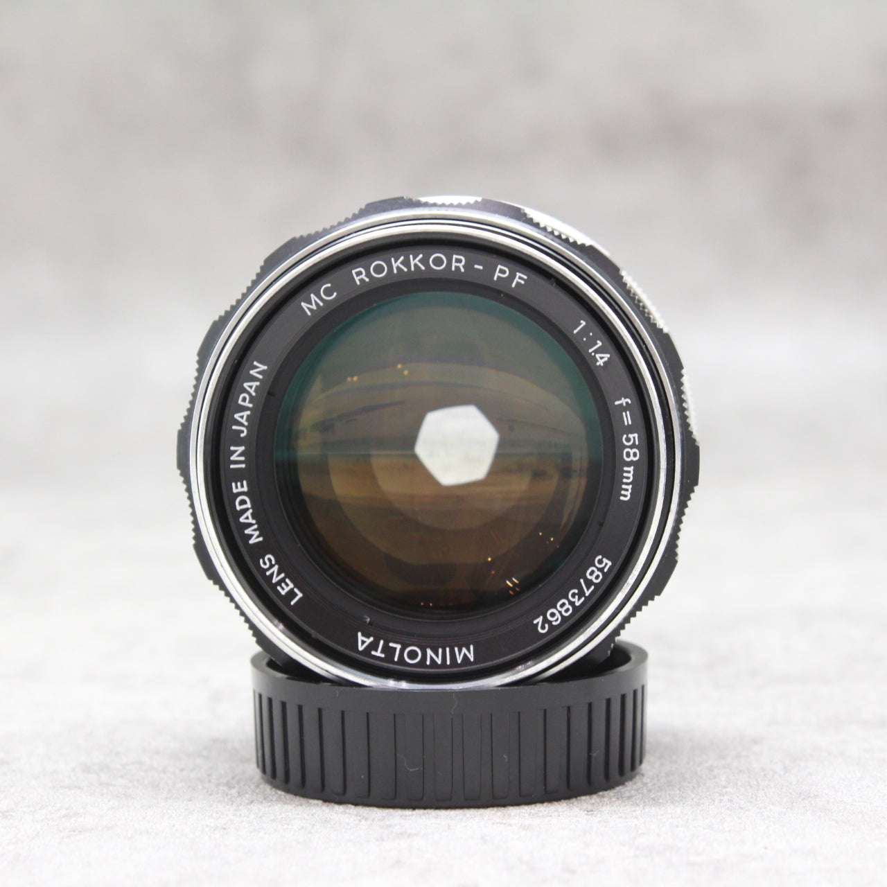 MINOLTA MC ROKKOR-PF 58mm f1.4 - レンズ(単焦点)