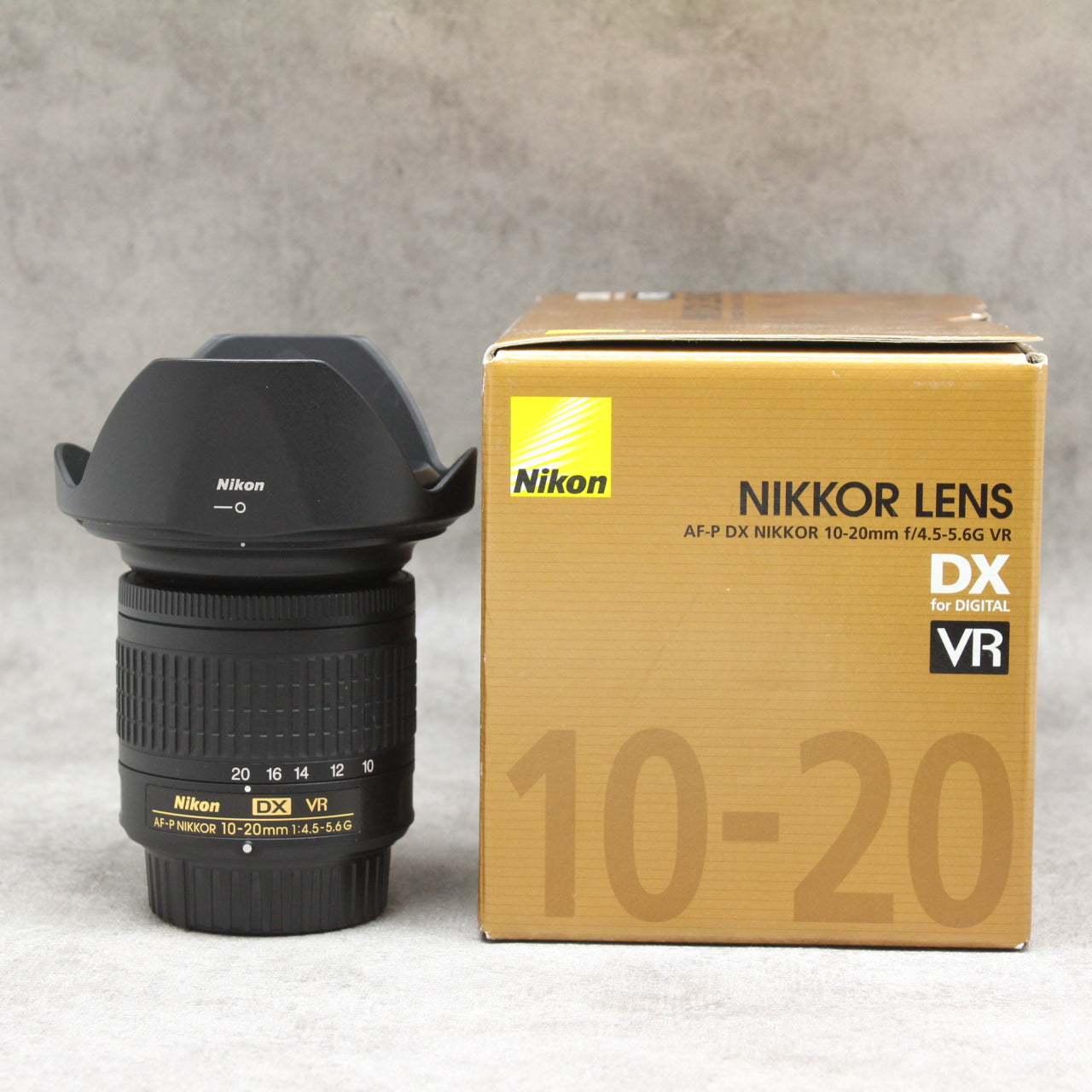 中古品 Nikon AF-P DX NIKKOR 10-20mm F4.5-5.6G VR 【11/23(祝)ブラックフライデーyoutube配信】
