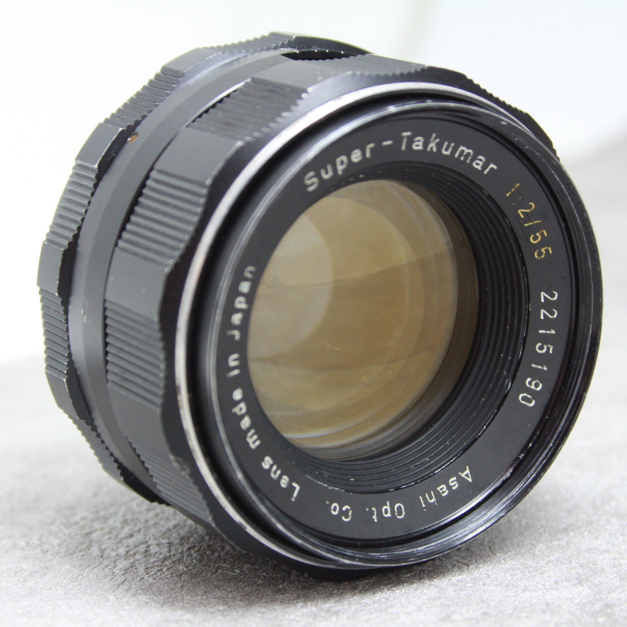 [整備済]Super-Takumar 55mm f2 黃文字