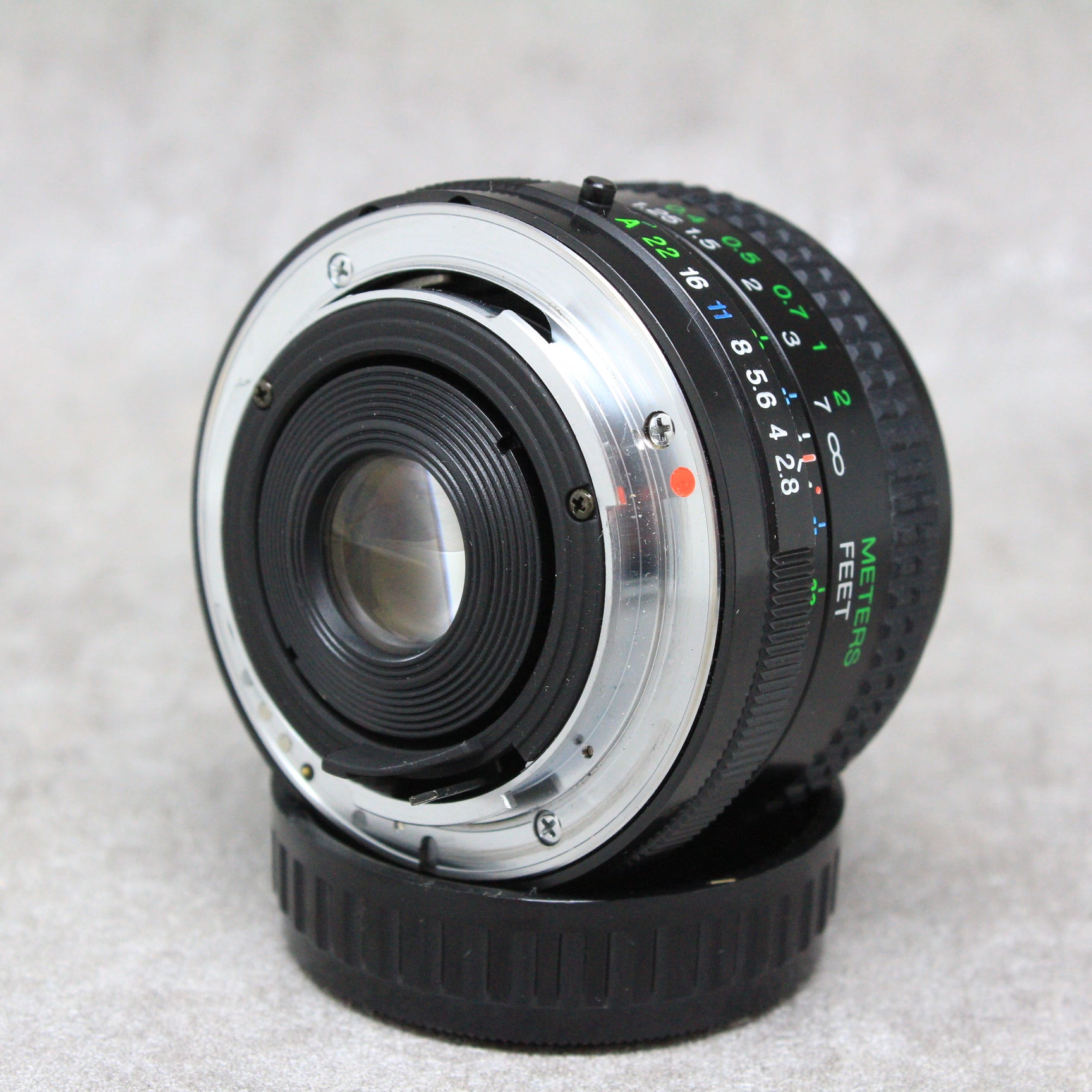 中古品 COSINA 24mm F2.8 MC MACRO PENTAX用 さんぴん商会