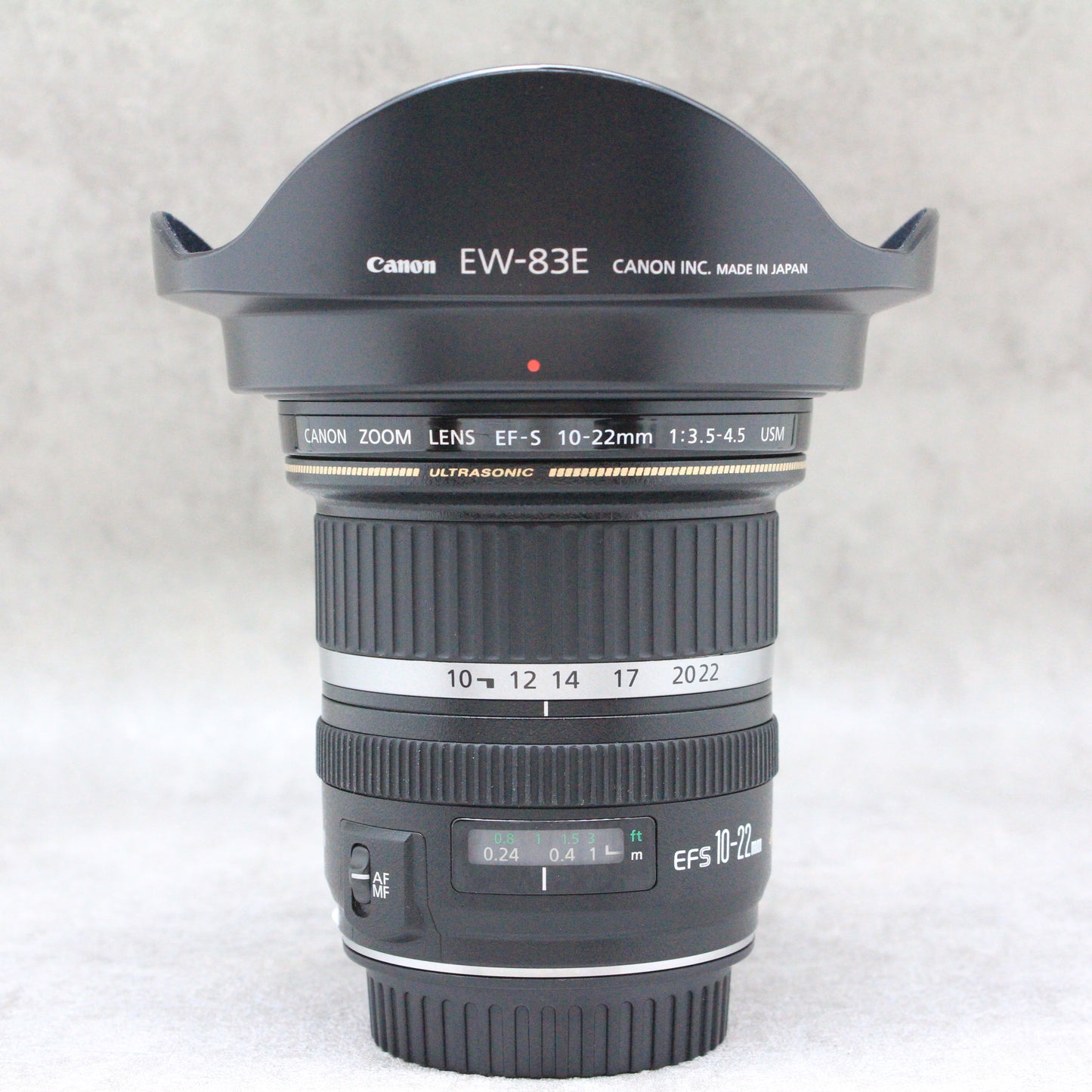 Canon ESF 10-22mm f/3.5-4.5 USM プロテクター付き-