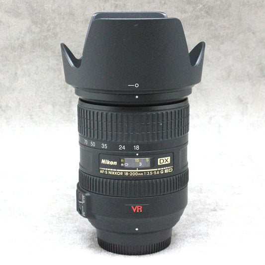 中古品 Nikon AF-S DX NIKKOR 18-200mm F3.5-5.6 G ED VR