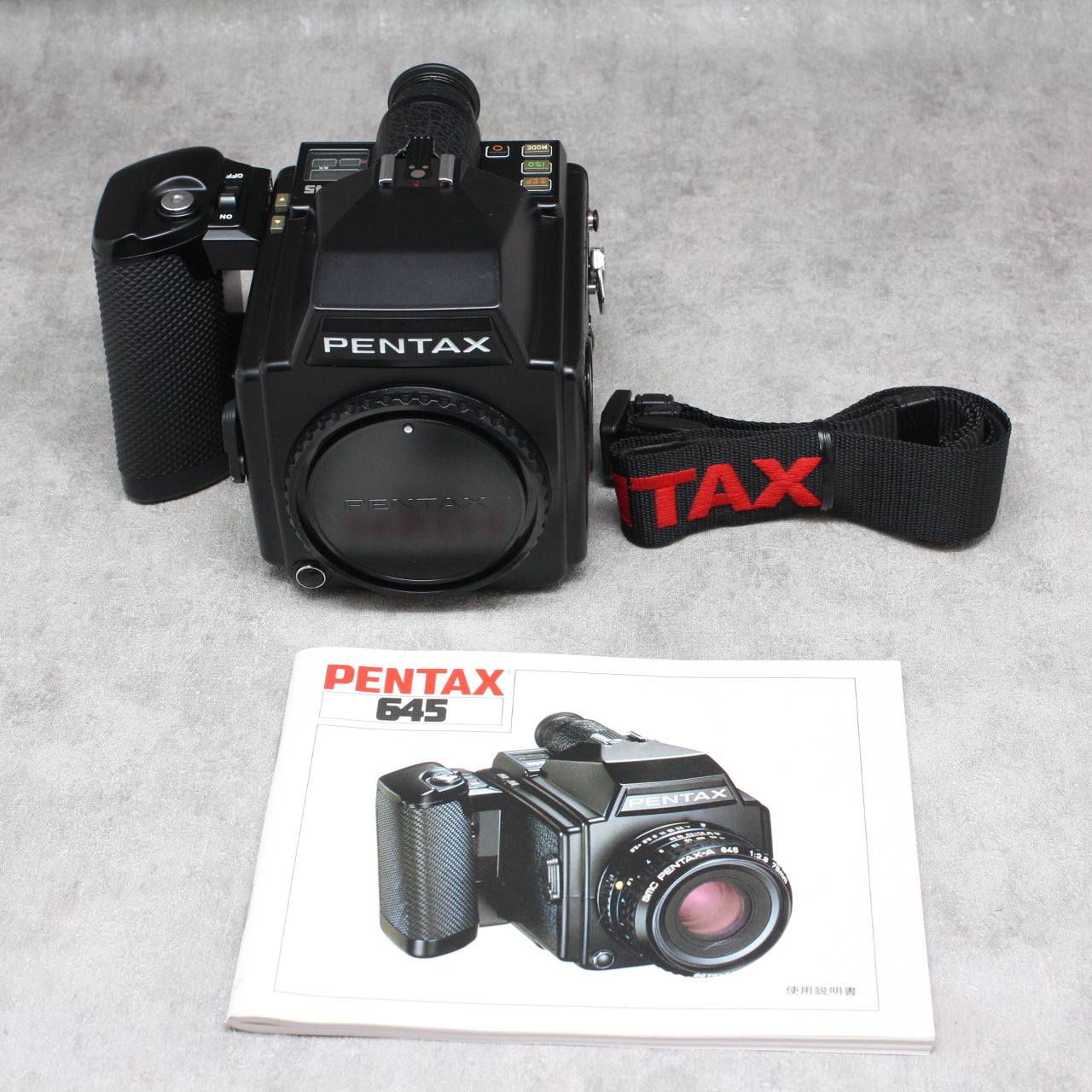 中古品 PENTAX 645 ボディ+ 120フィルムバック【9月13日(火)のYouTube生配信でご紹介】