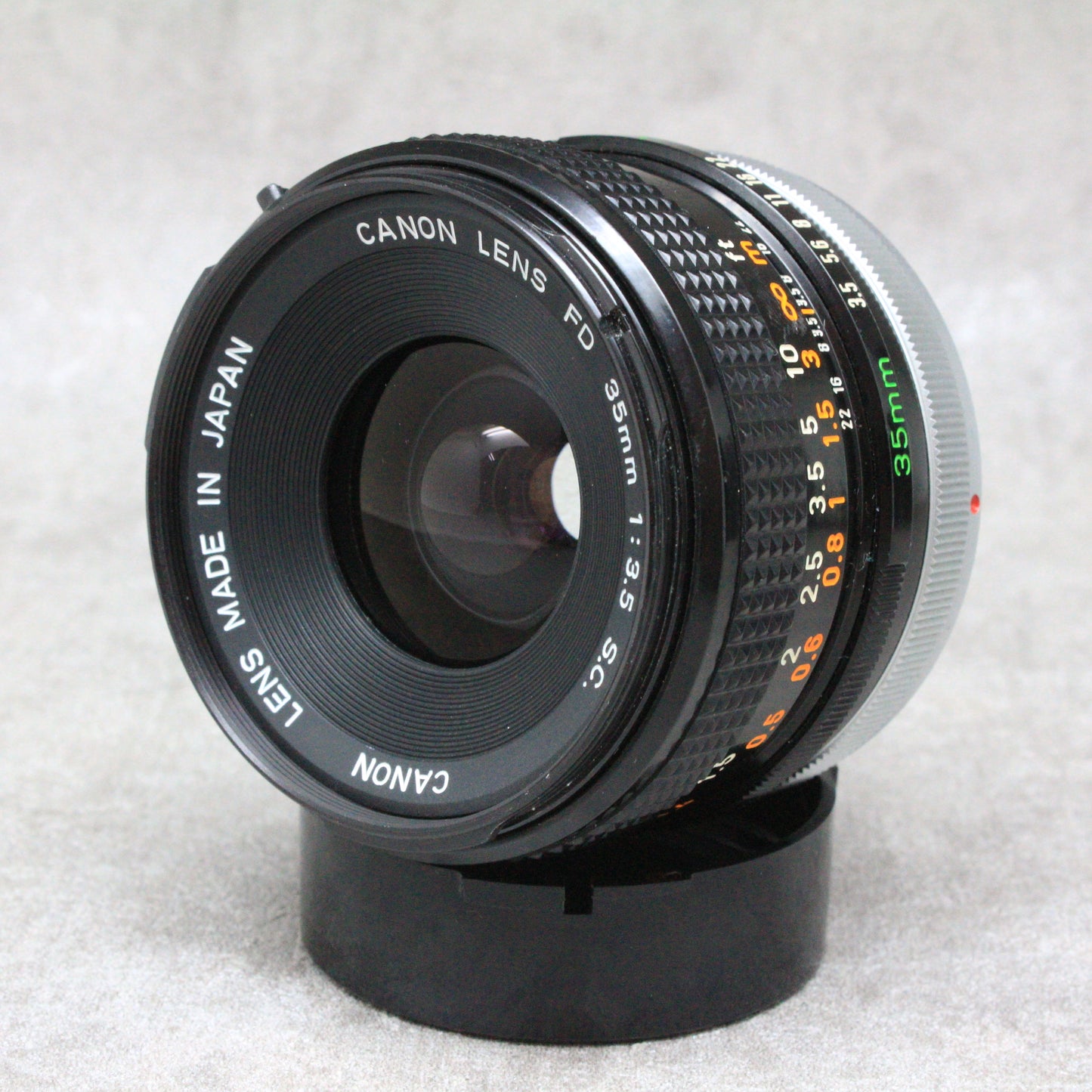 中古品 Canon FD 35mm F3.5 S.C ハヤト商会
