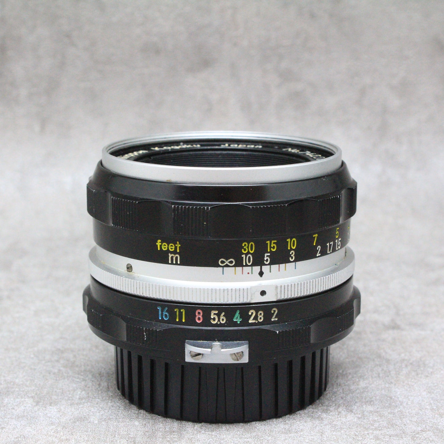 ニコン) Nikon NIKKOR-H (S) 50mm F2 ﾌﾞﾗｯｸ【レンズ ＭＦレンズ