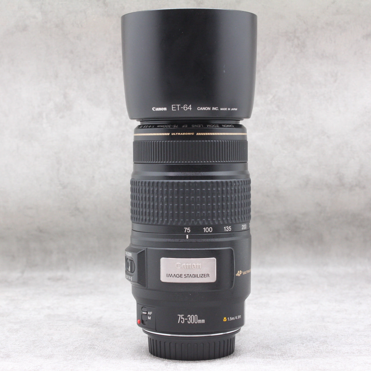 中古品 Canon EF75-300mm F4-5.6 IS USM ☆9月10日のYouTube生配信でご