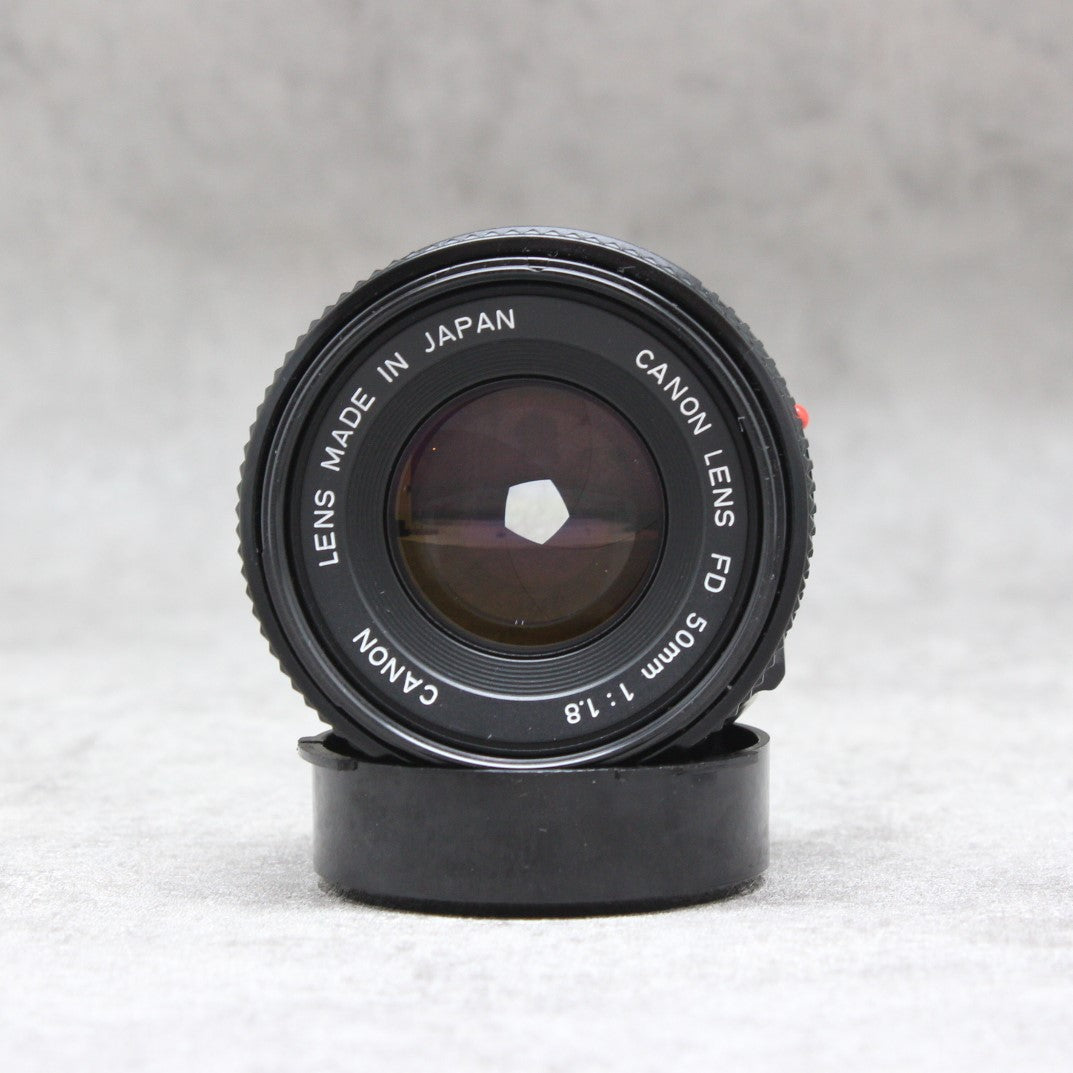 中古品 Canon New FD 50mm F1.8