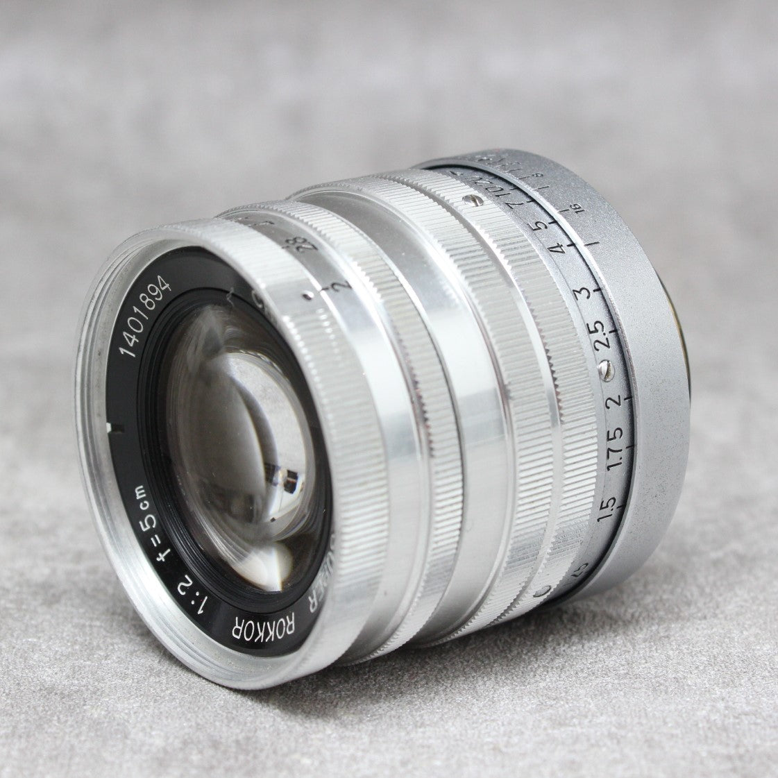 中古品 MINOLTA SUPER ROKKOR 5cm F2 ハヤト商会