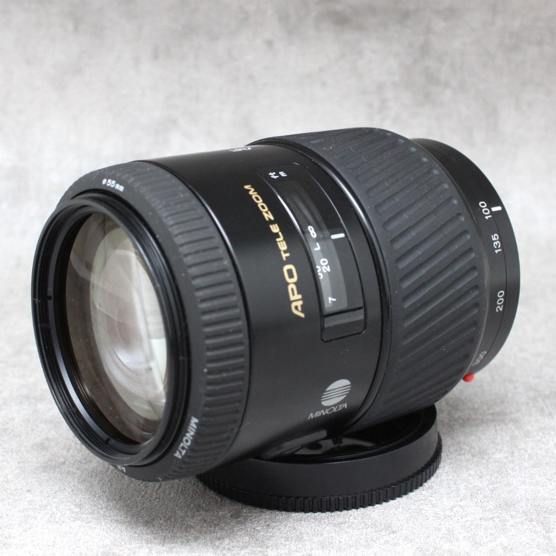 中古品 MINOLTA AF APO TELE ZOOM 100-300mm F4.5-5.6 ※11月27日(日