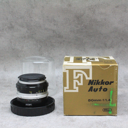 中古品 Nikon AUTO NIKKOR-S 50mm F1.4 非Ai ハヤト商会