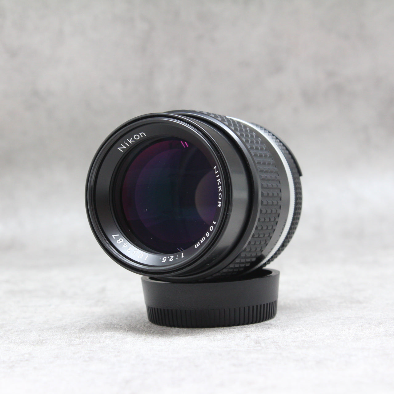 正規輸入元 Nikon Ai-s 105mm F2.5 前後キャップ付き | www.qeyadah.com