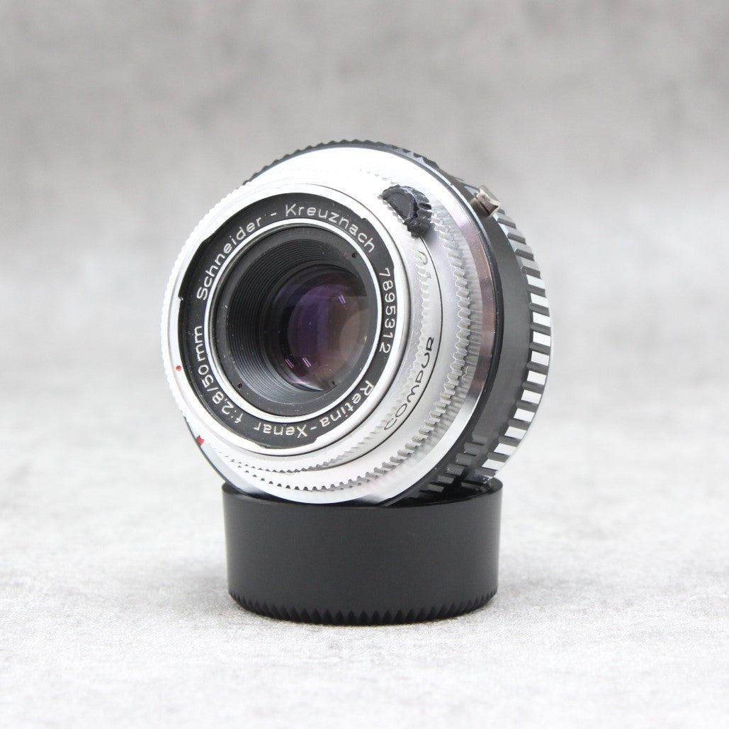 中古品 Schneider-Kreuznach Retina-Xenar 50mm F2.8　【8月16日(火)のYouTube生配信でご紹介】