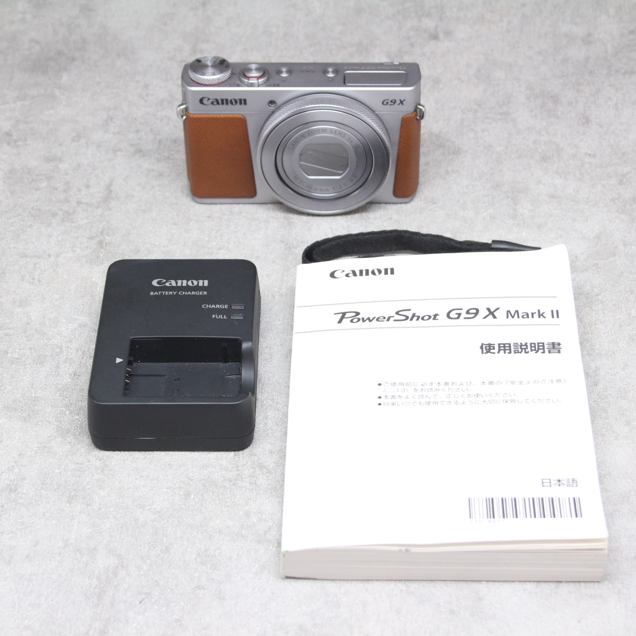 最新情報 美品 キャノン Canon Power powershot Shot G9X Mark デジタルカメラ II バッテリー2個付  PowerShot カメラ