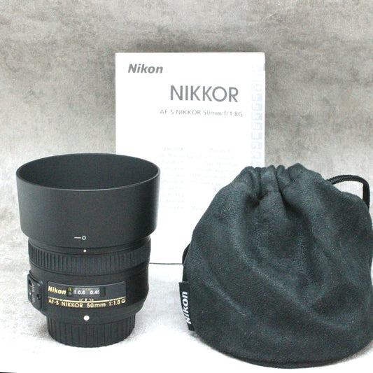 中古品 Nikon AF-S NIKKOR 50mm F1.8G ハヤト商会