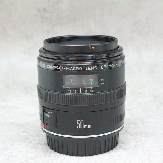 中古品 Canon EF50mm F2.5 コンパクトマクロ さんぴん商会