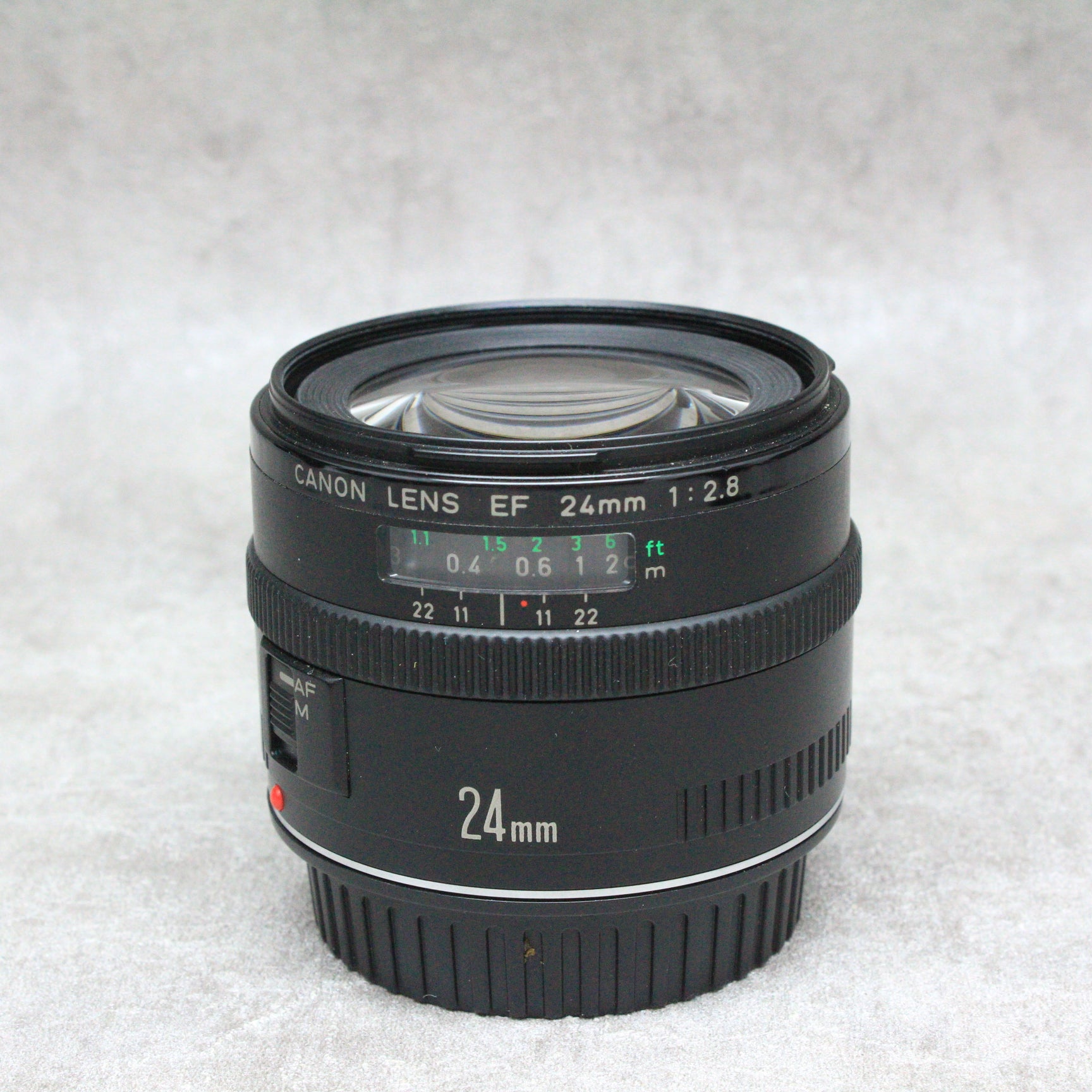 中古品 Canon EF24mm F2.8 さんぴん商会