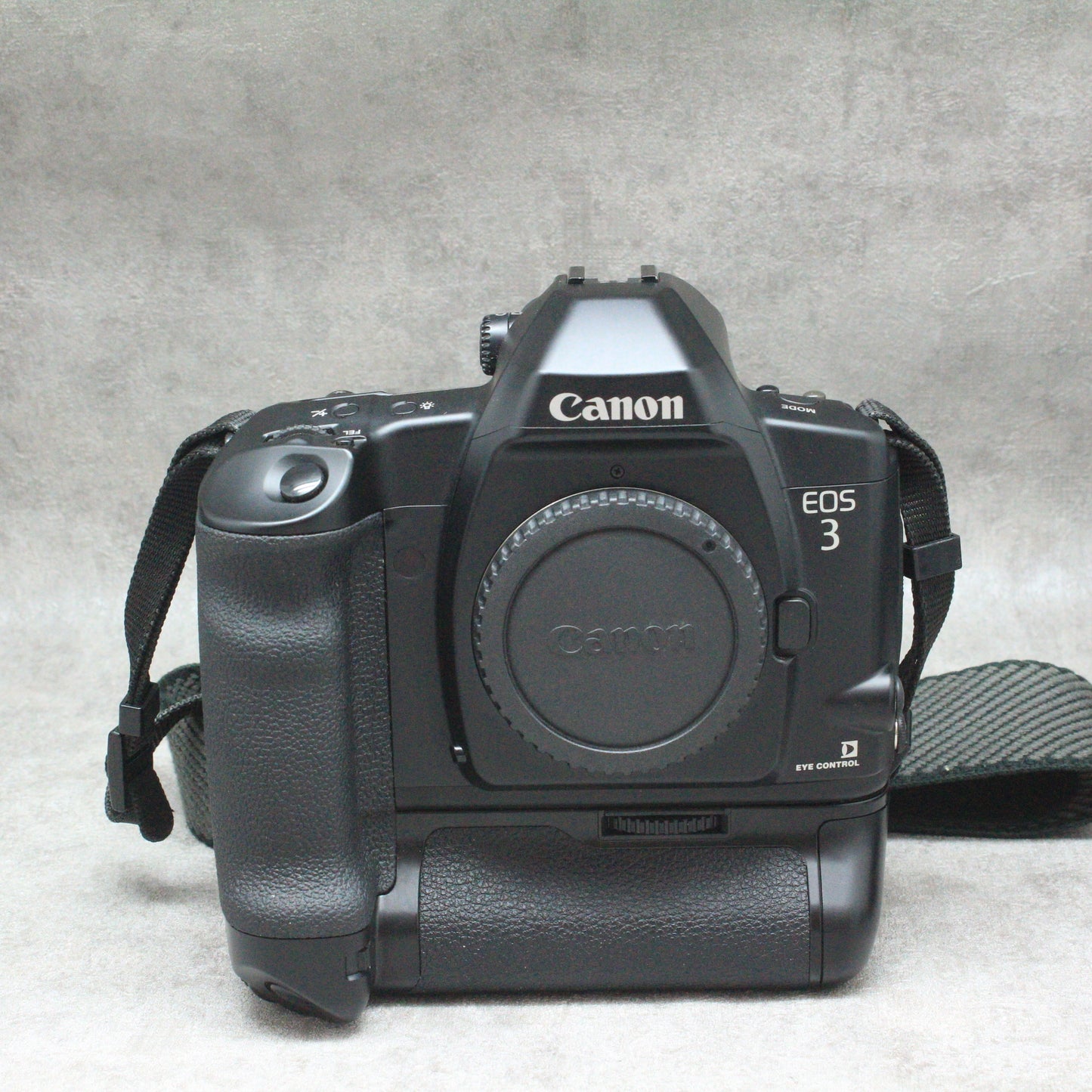中古品 Canon EOS3 PB-E2 （バッテリーグリップ付）さんぴん商会