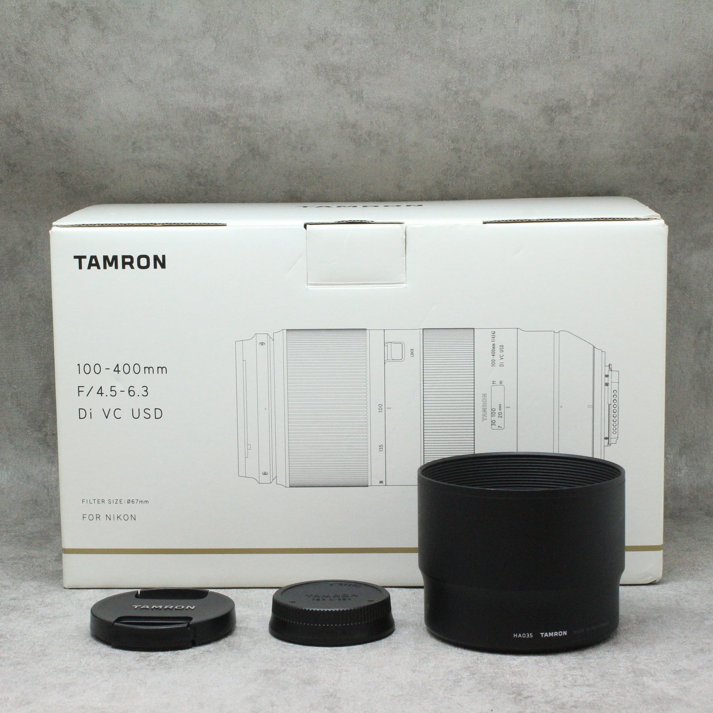 中古品 TAMRON 100-400mm F/4.5-6.3 Di VC USD (Model A035) さんぴん商会