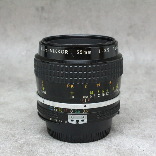 中古品 Nikon Ai Micro55mmF3.5 さんぴん商会
