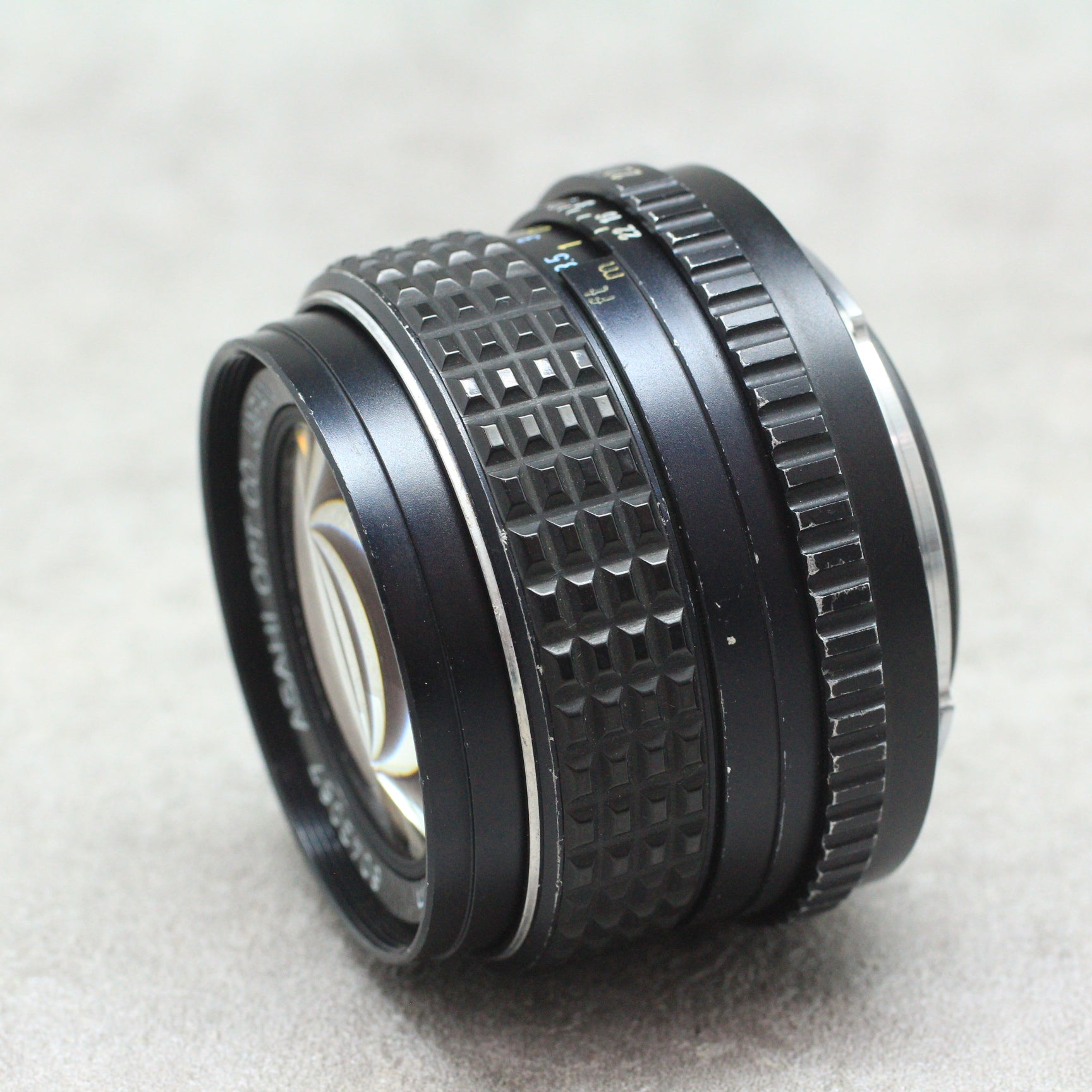 中古品 smc PENTAX-M 50mm F1.4 ハヤト商会 – サトカメオンラインショップ