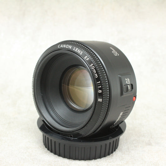 中古品 Canon EF50mm F1.8II さんぴん商会