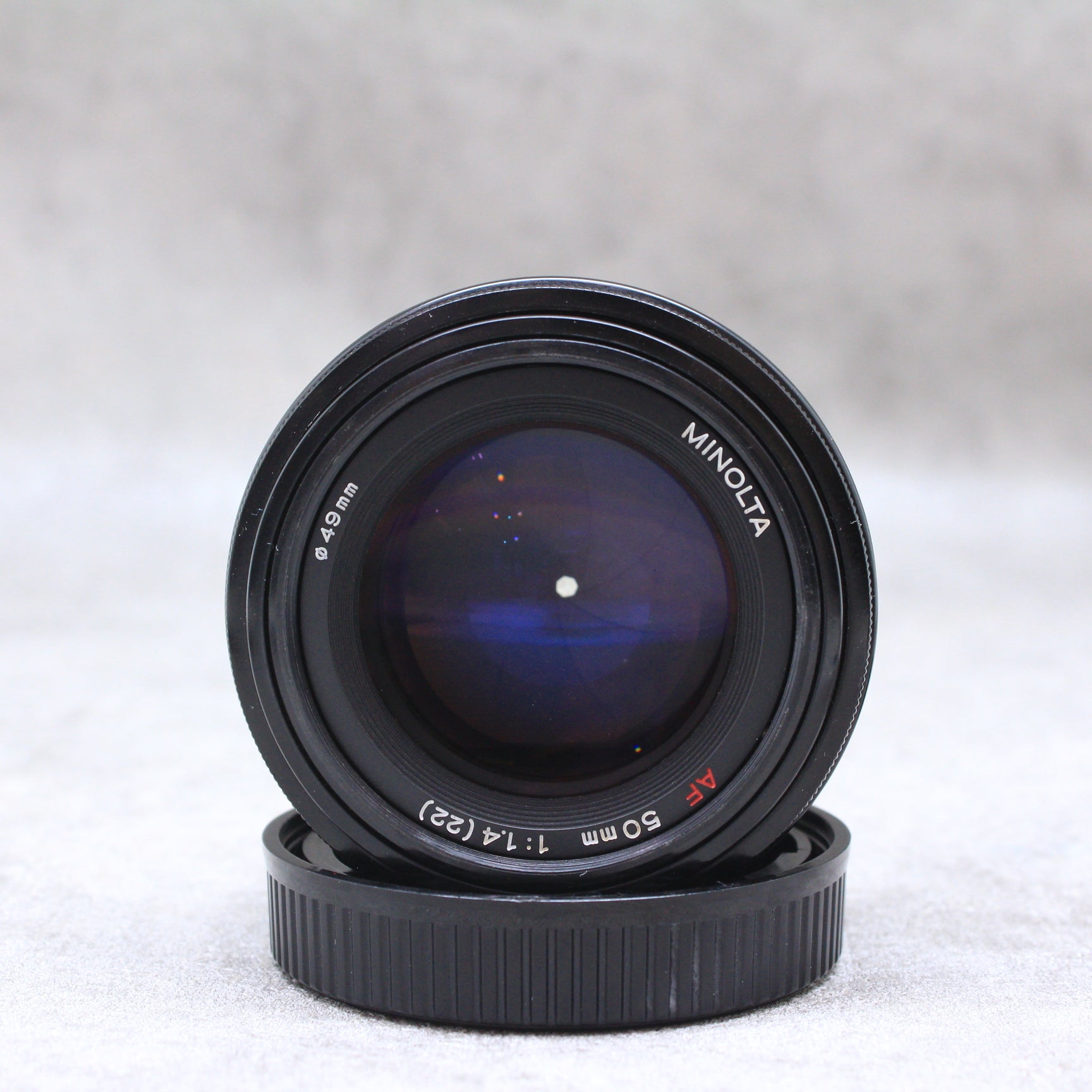 中古品 MINOLTA AF 50mm F1.4 ハヤト商会 – サトカメオンラインショップ