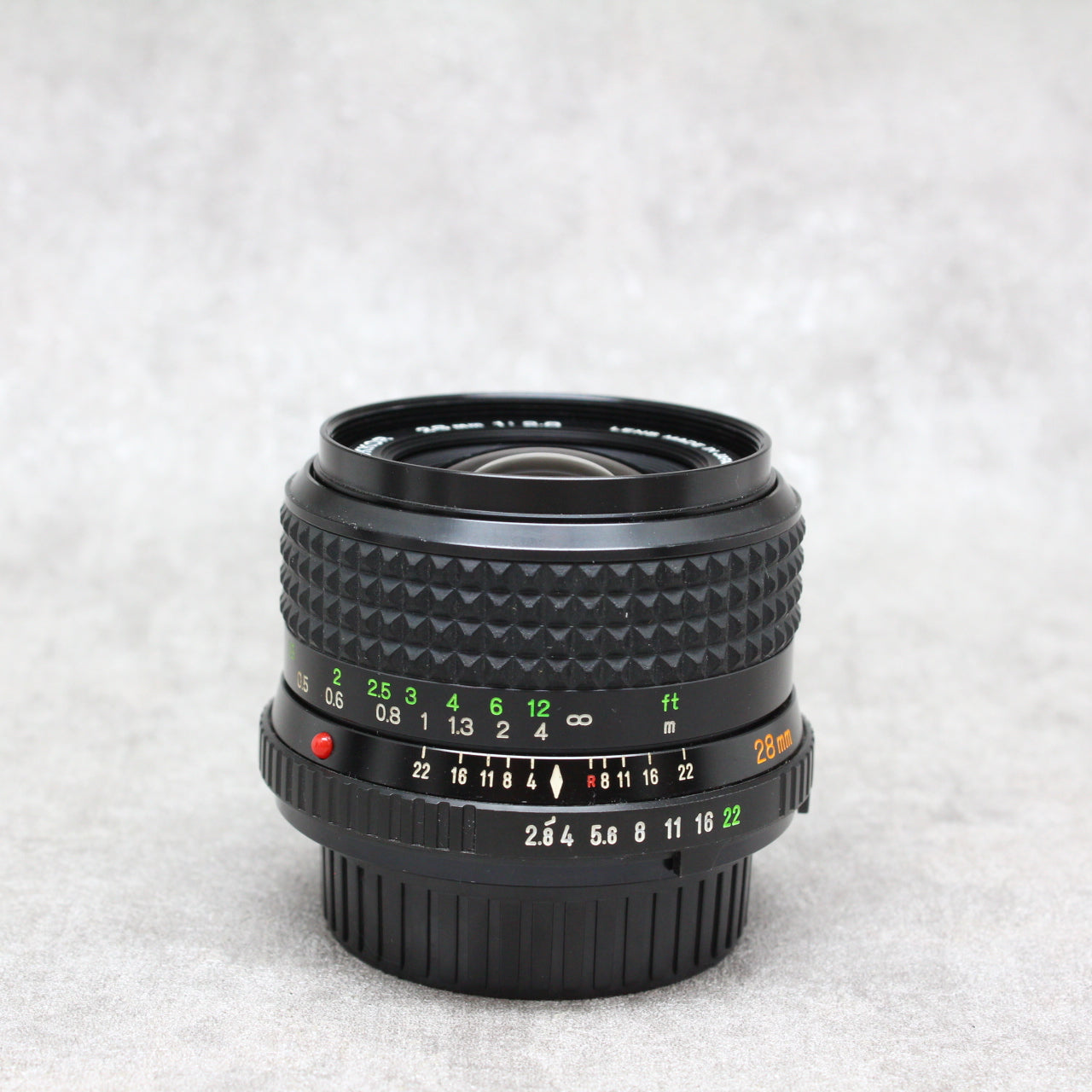 中古品 MINOLTA MD ROKKOR 28mm F2.8 【12月31日大晦日のYouTube生配信