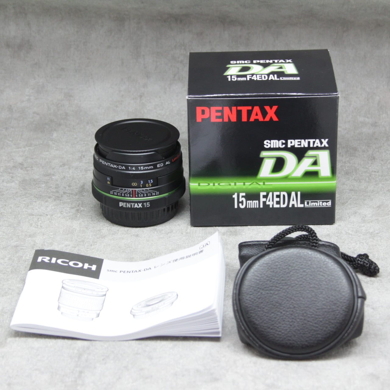 中古品 SMC PENTAX DA 15mm F4ED AL Limited 【2月7日(火)のYouTube生配信でご紹介】