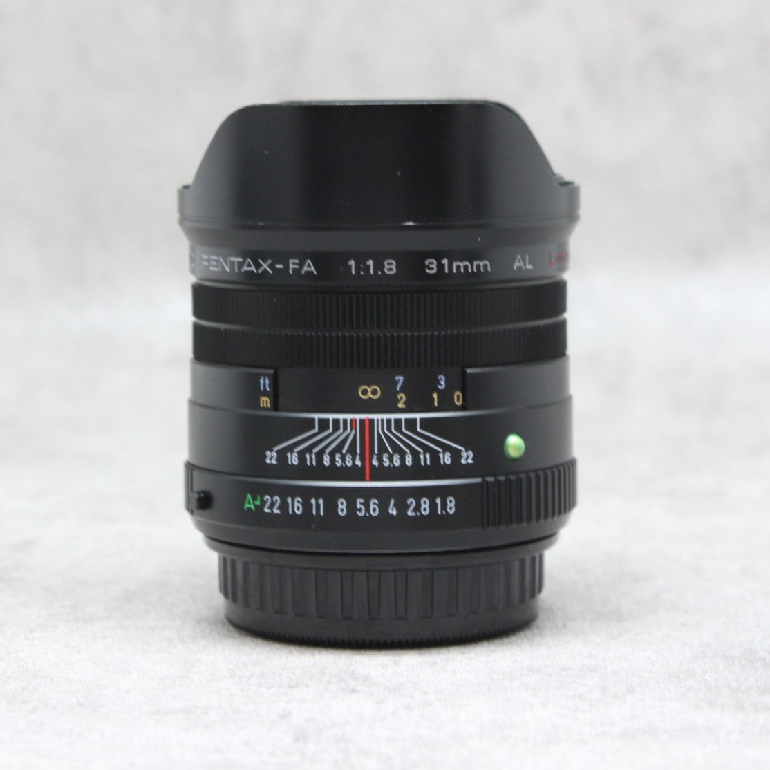 中古品 PENTAX FA31mmF1.8AL Limited (ブラック) ☆9月17日(土)のYouTube生