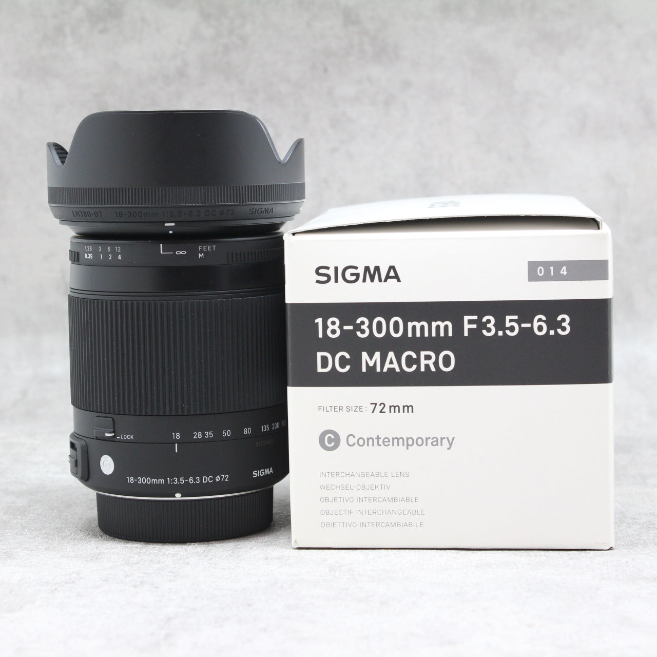 中古品 SIGMA 18-300mm F3.5-6.3 DC MACRO ［ペンタックス用