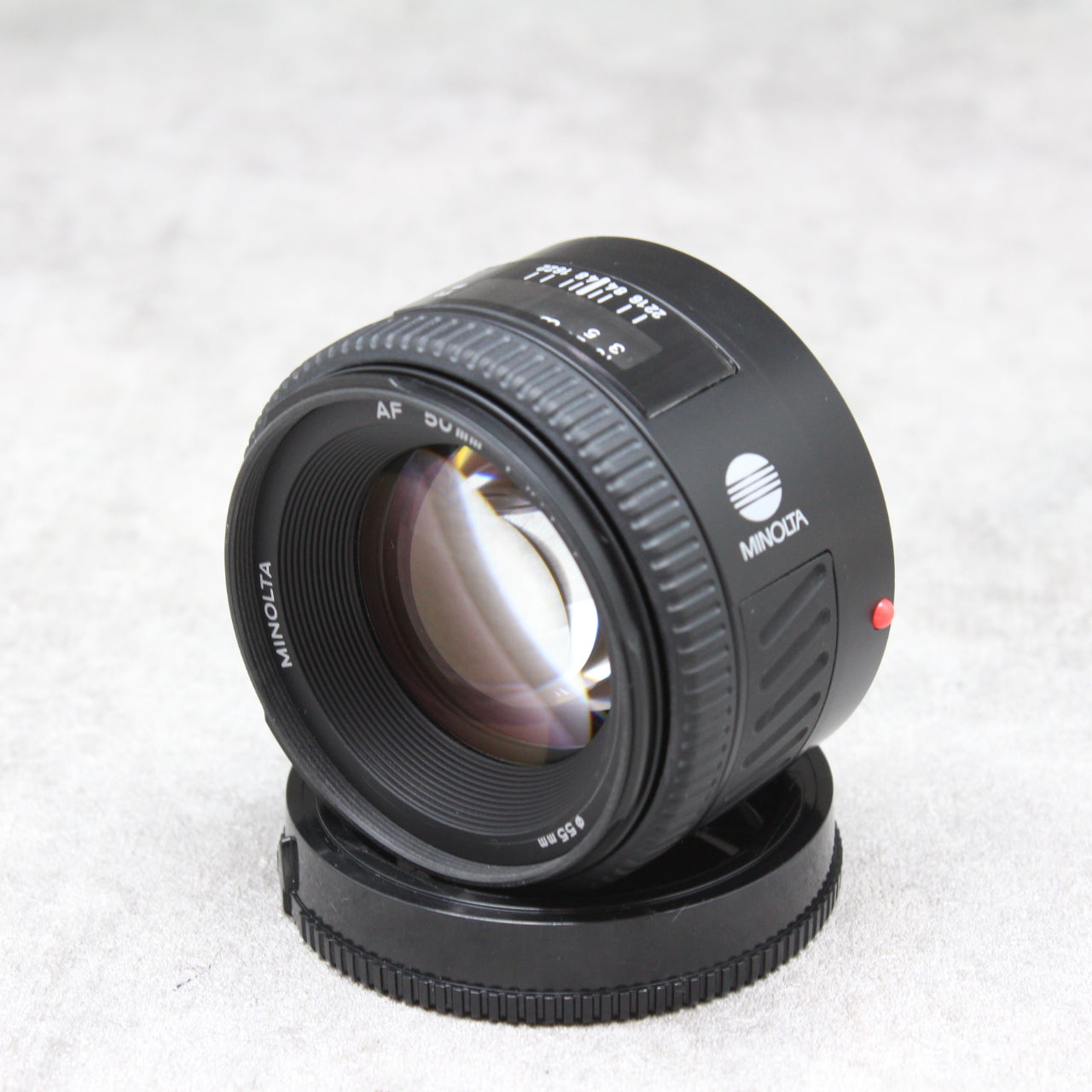 中古品 MINOLTA AF 50mm F1.4 NEW 【11月1日(火)のYouTube生配信でご