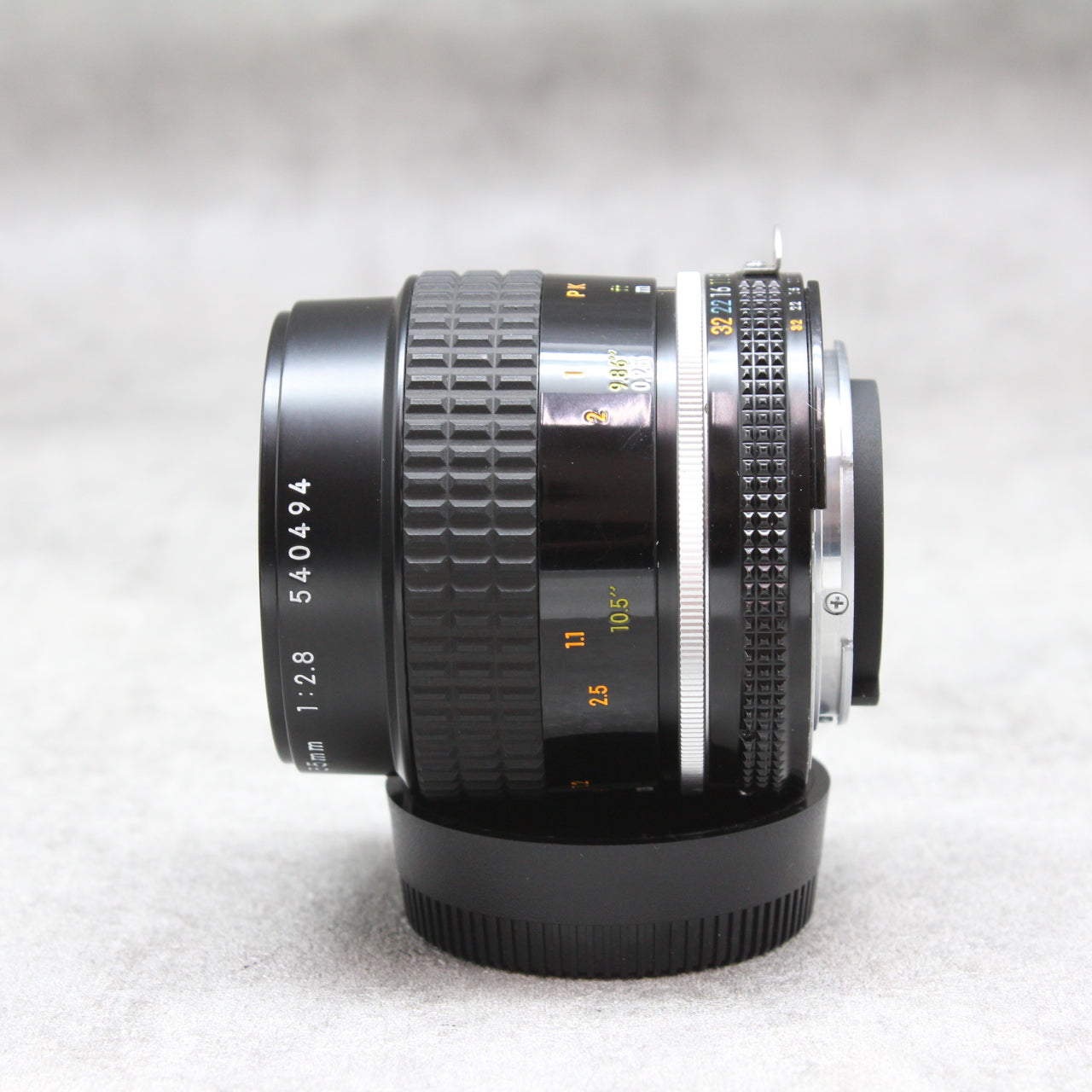 実写済 NIKON Ai-s Micro-NIKKOR 1:2.8 55mm