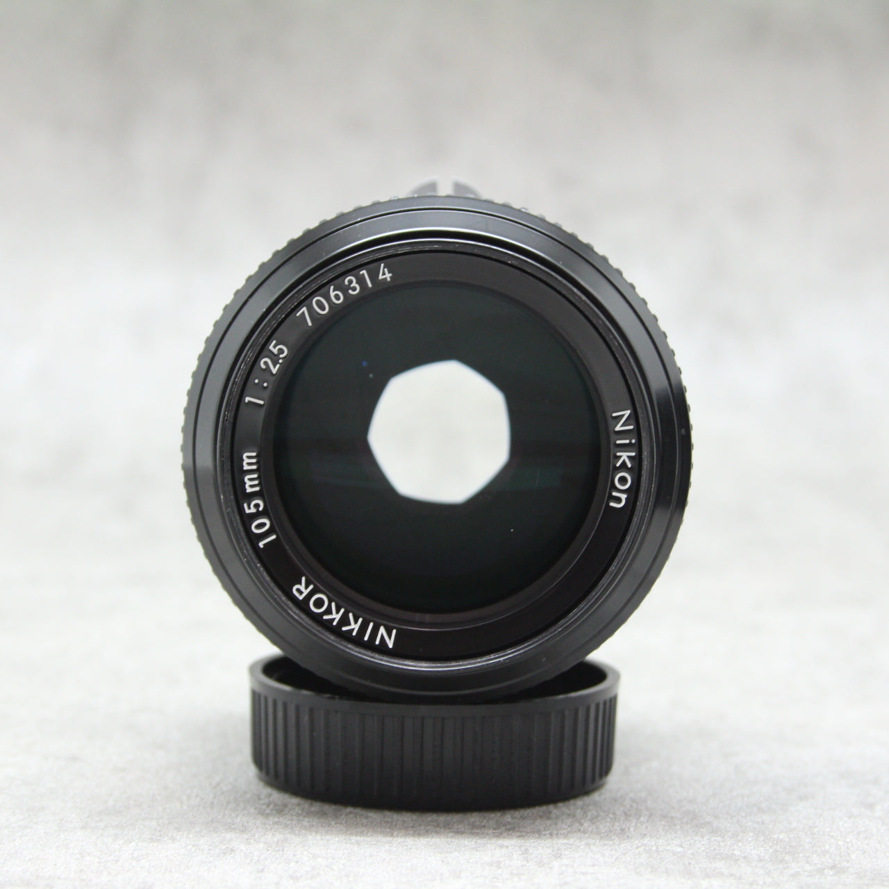 中古品 Nikon New NIKKOR 105mm F2.5 非Ai ☆2月23日(木)のYouTube生