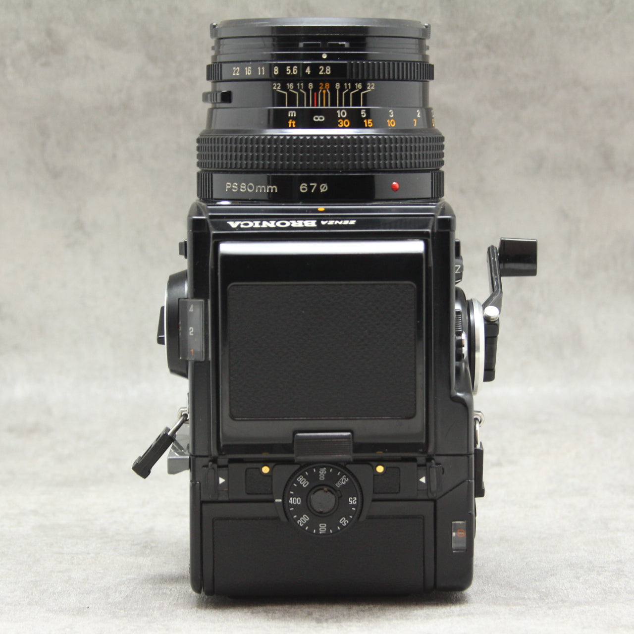 中古品 ZENZA BRONICA SQ-A + ZENZANON-PS 80mm F2.8 【3月7日(火)のYouTube生配信でご紹介】