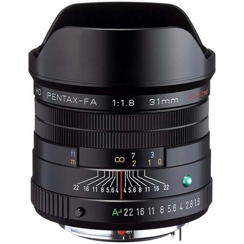 HD PENTAX-FA 31mm F1.8 Limited ブラック