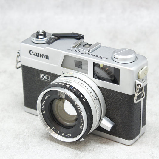 中古品 Canon Canonet QL17 【2月14日(火)のYouTube生配信でご紹介】