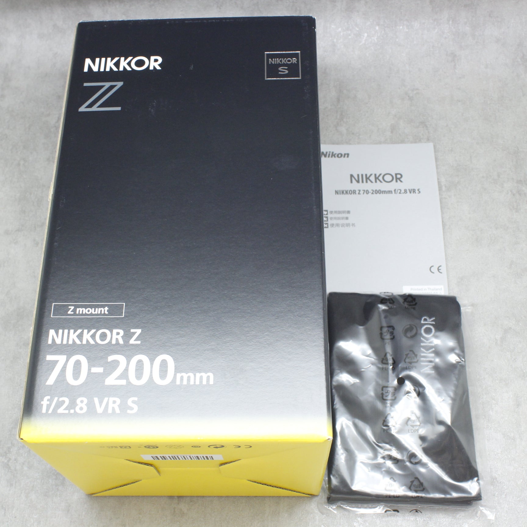 中古品 Nikon NIKKOR Z70-200mm F2.8 VR S【3月25日(土)のYouTube生配信でご紹介】