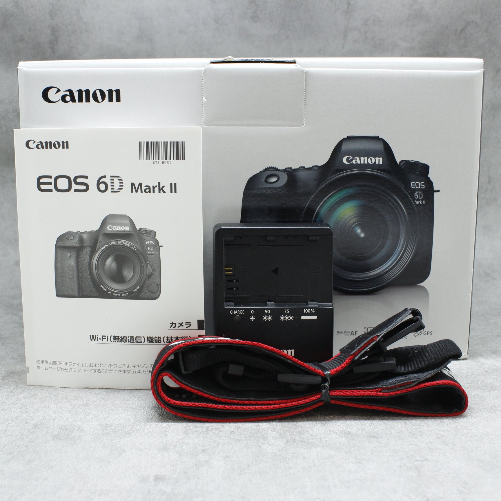 中古品 Canon EOS 6D MarkII EF24-70 F4L IS USMレンズキット ☆3月11