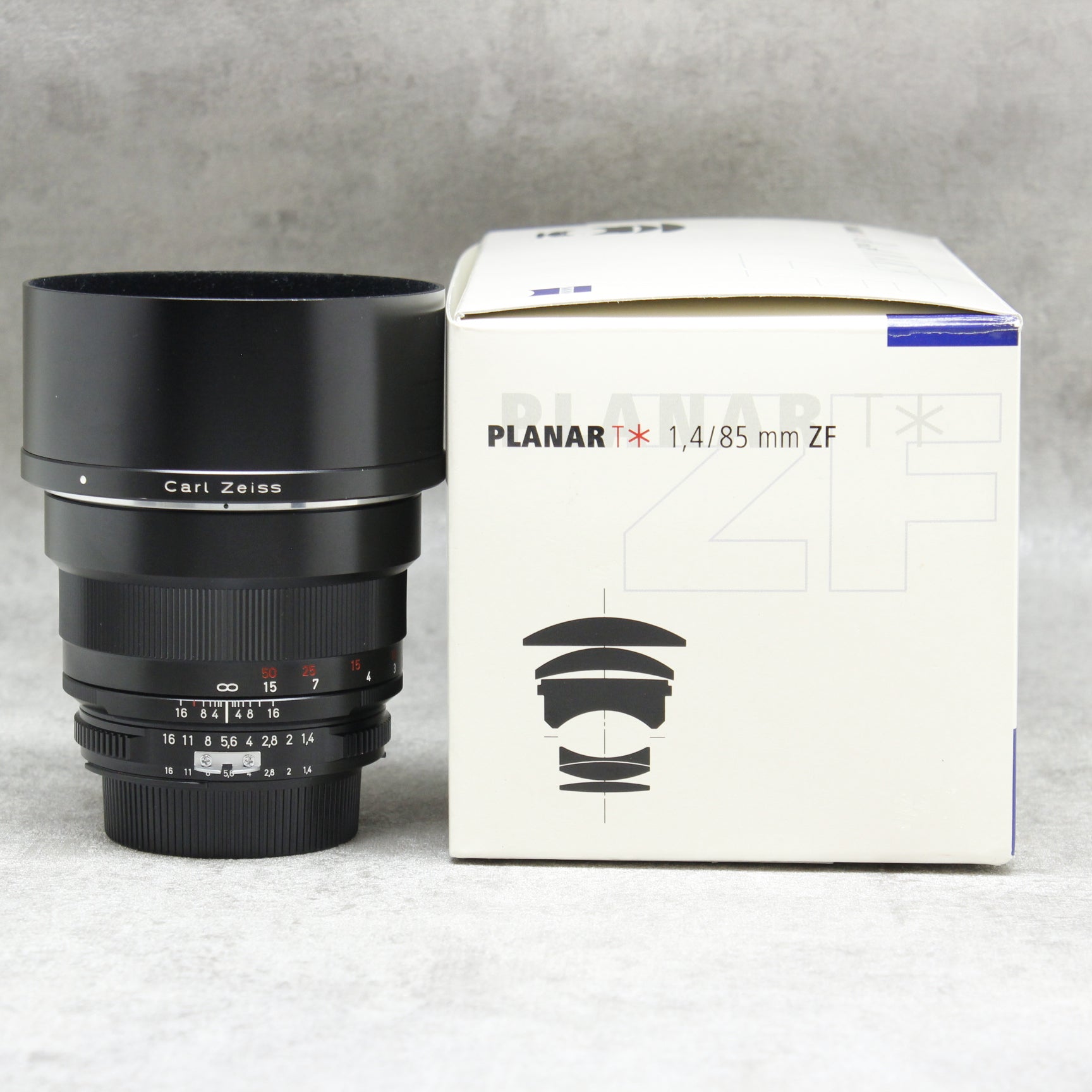 中古品 Carl Zeiss Planar T* 1.4/85 ZF【11月12日(土)のYouTube生配信