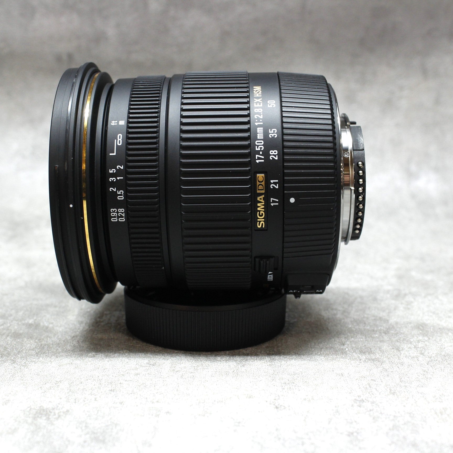 中古品 SIGMA 17-50mm F2.8 DC OS HSM Nikonﾏｳﾝﾄ【3月11日(土)のYouTube生配信でご紹介】