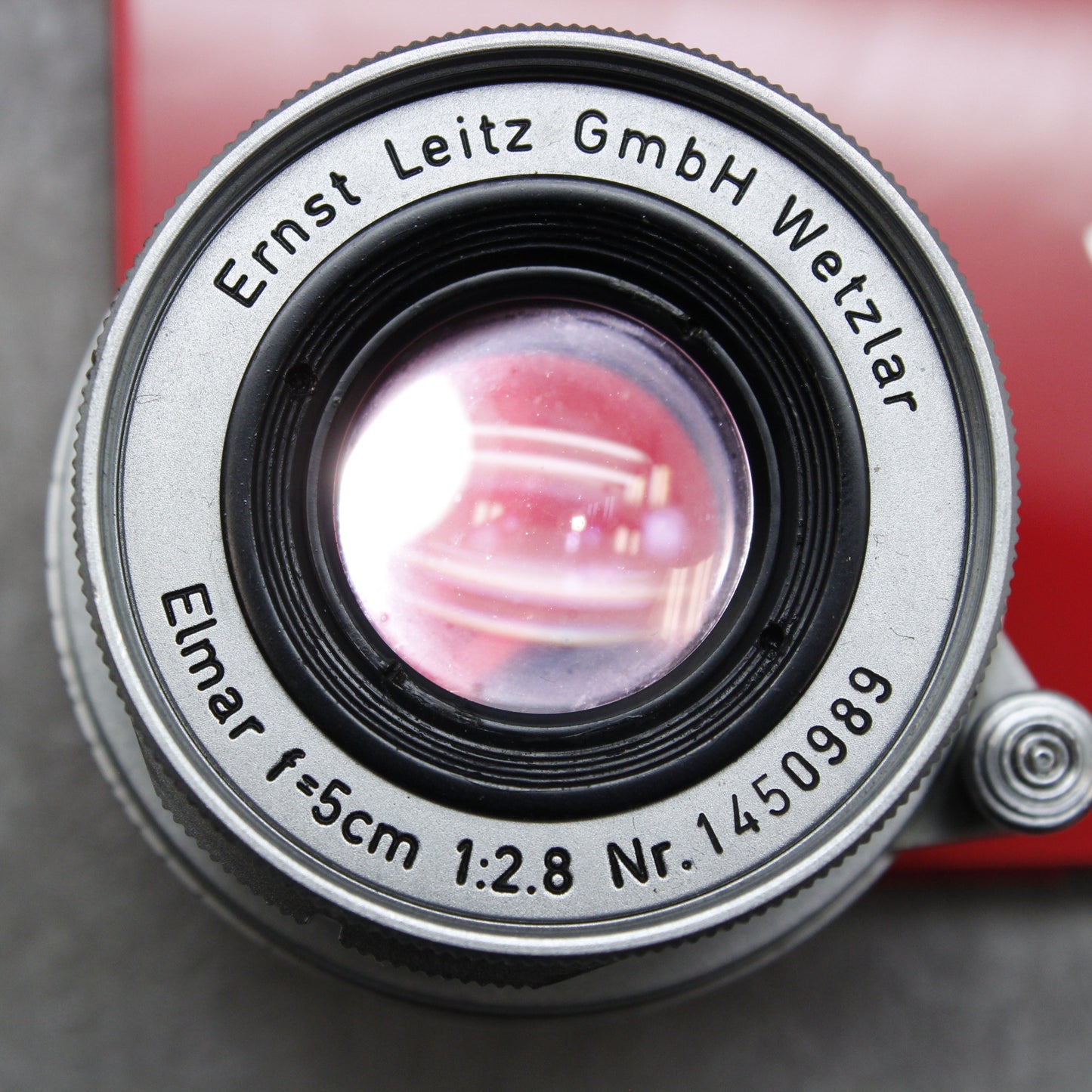 中古品 Ernst Leitz GmbH Wetzlar Elmar 5cm F2.8【11月5日(土)のYouTube生配信でご紹介】