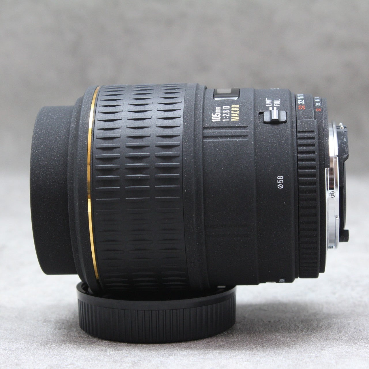 【光学美品】SIGMA 105mm F2.8 D MACRO EX Nikon